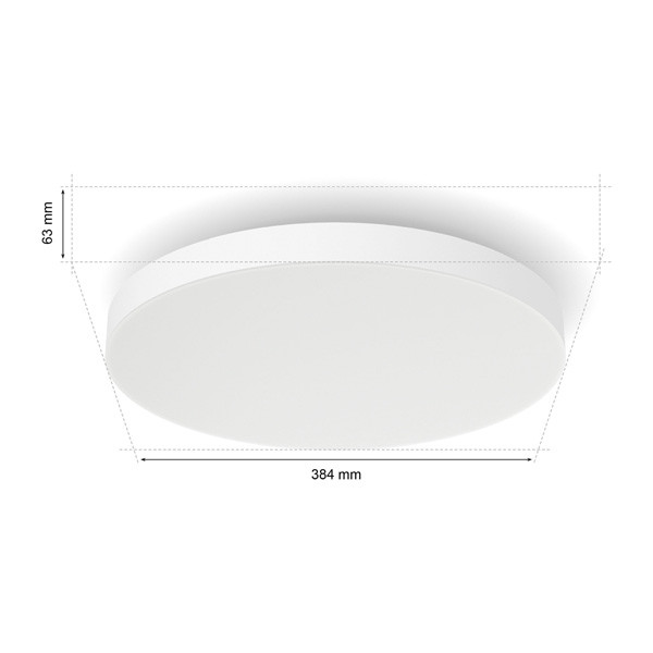 Philips Hue Datura Plafondlamp | 38.4 cm | White & Color Ambiance | Wit  LPH03735 - 3