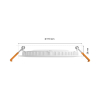 Philips Hue Inbouwspot | Slim Recessed 170mm | White en Color Ambiance | Wit | 12W  LPH03728 - 4