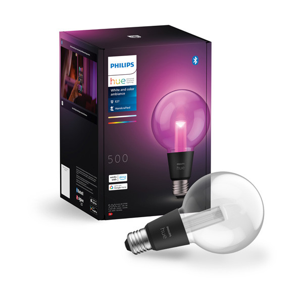 Philips Hue Lightguide E27 | Globe G95 | White en Color Ambiance | 500 lumen | 6.8W  LPH03720 - 1