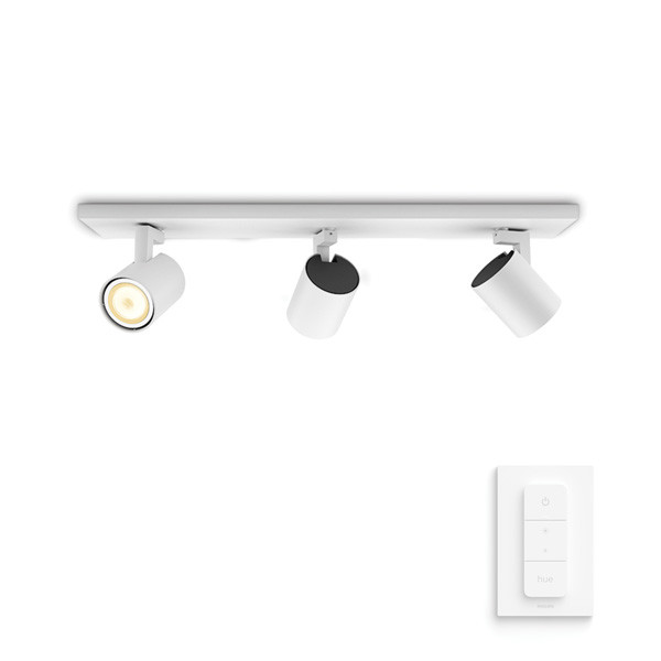 Philips Hue Runner Opbouwspot | Wit | 3 spots | White Ambiance | incl. dimmer switch  LPH03713 - 2