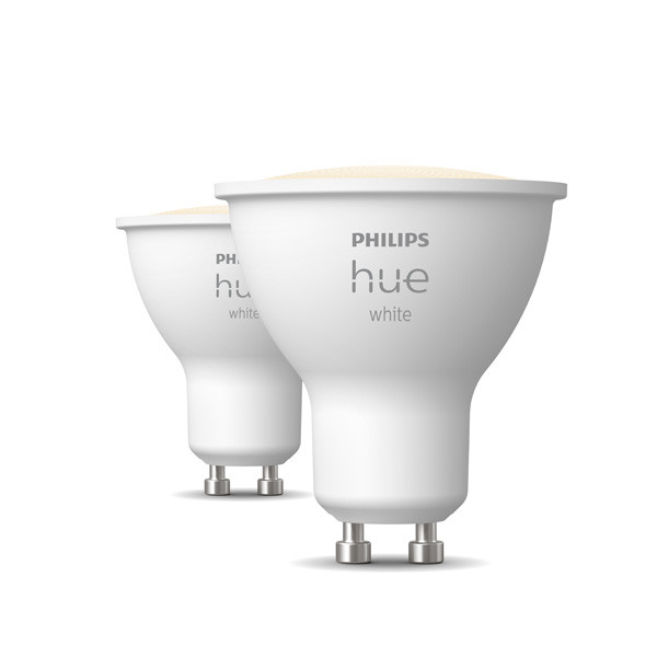 Philips Hue Spot GU10 | White | 400 lumen | 4.2W | 2 stuks  LPH03694 - 2