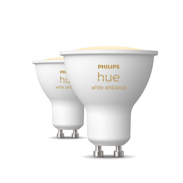 Philips Hue Spot GU10 | White Ambiance | 400 lumen | 4.2W | 2 stuks  LPH03732 - 2