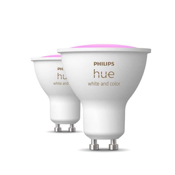 Philips Hue Spot GU10 | White en Color Ambiance | 400 lumen | 4.2W | 2 stuks  LPH03696 - 2