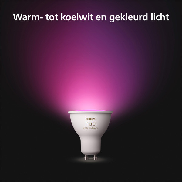 Philips Hue Spot GU10 | White en Color Ambiance | 400 lumen | 4.2W  LPH03695 - 4