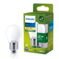 Philips LED lamp E27 | Kogel G45 | Ultra Efficient | Mat | 2700K | 2.3W (40W)  LPH03786