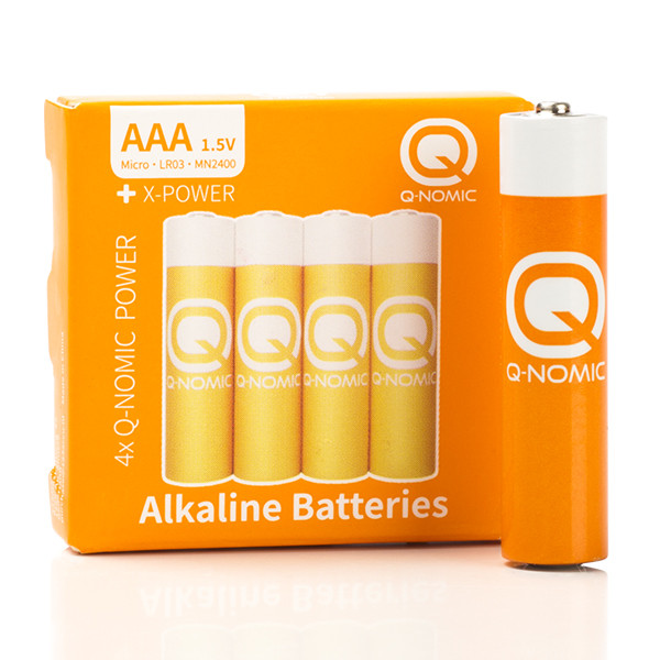 Q-Nomic AAA / MN2400 / LR03 Alkaline Batterij (4 stuks)  AQN00020 - 1