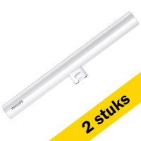 Signify Aanbieding: 2x Philips Philinea LED buislamp | S14d | 30 cm | 2700K | 2.2W (35W)  LPH02496