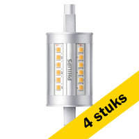 Signify Aanbieding: 4x Philips R7S LED lamp | Staaflamp | 78mm | 4000K | 7.5W (60W)  LPH00502