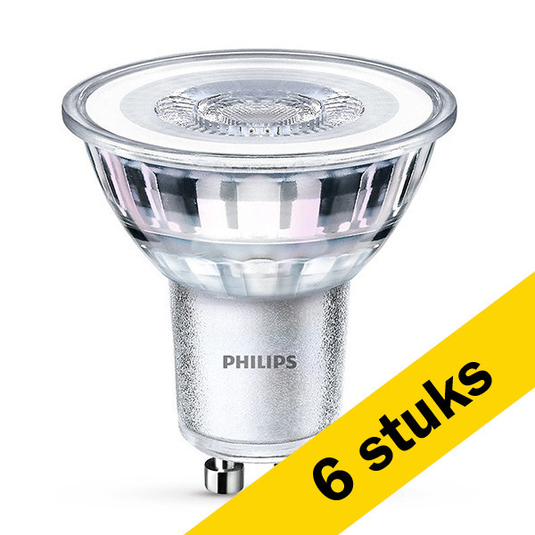 ontsnappen huis waterstof Aanbieding: 6x Philips GU10 LED spot | 2700K | 3.5W (35W) Signify 123led.nl