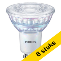 Signify Aanbieding: 6x Philips GU10 LED spot | WarmGlow | 2200-2700K | Dimbaar | 2.6W (35W)  LPH01392