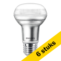 Signify Aanbieding: 6x Philips LED lamp E27 | Reflector R63 | 2700K | 3W (40W)  LPH00826