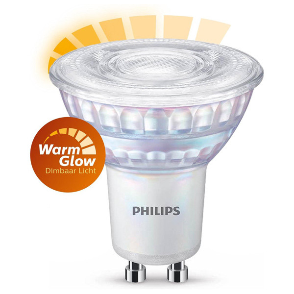 Gezichtsvermogen Vaarwel Optimaal Philips GU10 LED spot | WarmGlow | 2200-2700K | 2.6W (35W) Signify 123led.nl