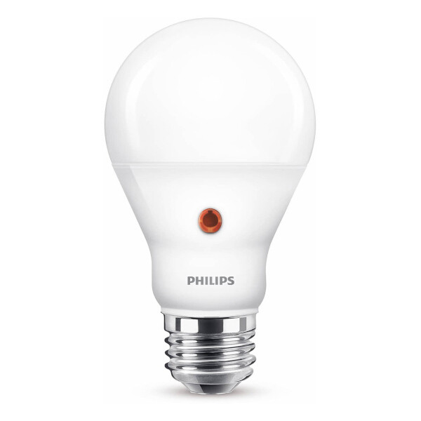 niemand Sta op Schrijft een rapport Philips LED lamp | Dag/Nachtsensor | E27 | Peer | Mat | 2700K 7.5W (60W)  Signify 123led.nl