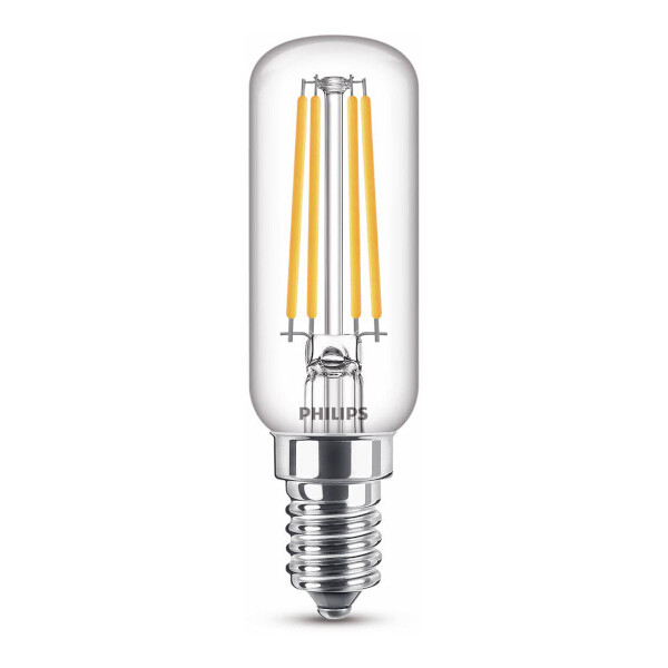Laster speel piano Fervent Philips LED lamp | E14 | Buis | Filament | 2700K | 4.5W (40W) Signify  123led.nl