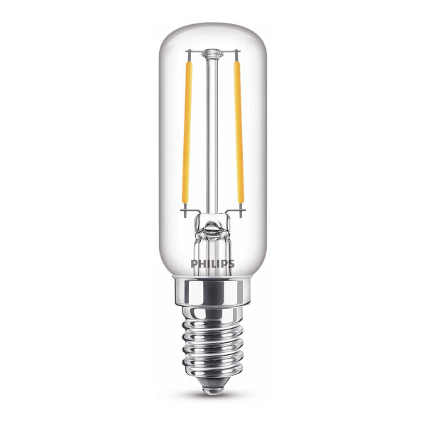 Signify Philips LED lamp E14 | Buis T25 | Filament | Helder | 2700K | 2.1W (25W)  LPH02463 - 1