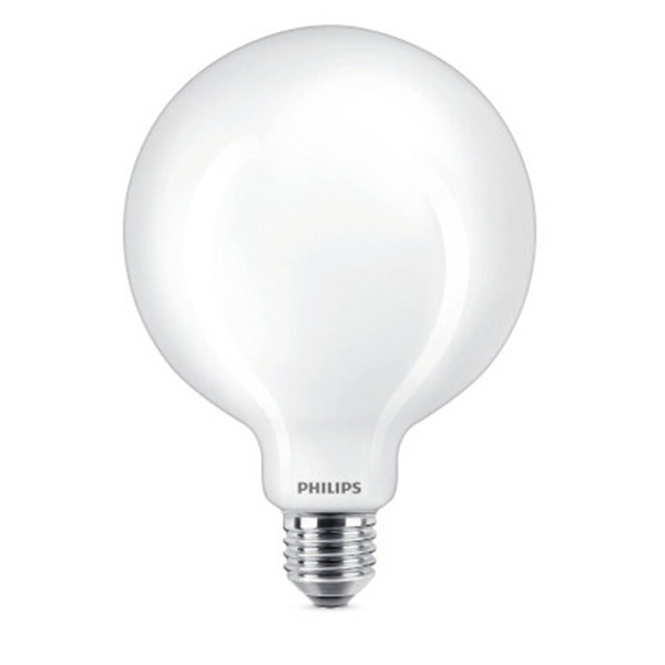 Gevangenisstraf Automatisering statisch Philips LED lamp E27 | Globe G125 | Mat | 2700K | 8.5W (75W) Signify  123led.nl