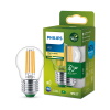 Philips LED lamp E27 | Kogel P45 | Ultra Efficient | Filament | Helder | 2700K | 2.3W (40W)