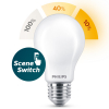Philips LED lamp E27 |  Peer A60 | SceneSwitch | Mat | 2200-2500-2700K | 7.5W (60W)