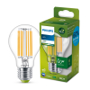 Philips LED lamp E27 | Peer A60 | Ultra Efficient  | Filament | 3000K | 4W (60W)