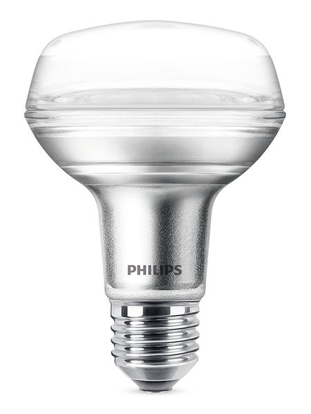 LED lamp E27 | Reflector R80 | | 4W Signify 123led.nl
