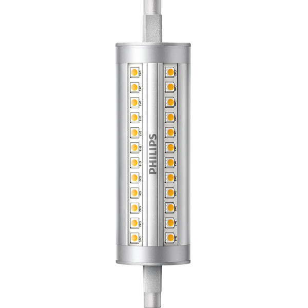 maak het plat bungeejumpen Tutor Philips R7S LED lamp | Staaflamp | 118mm | 4000K | Dimbaar | 14W (120W)  Signify 123led.nl