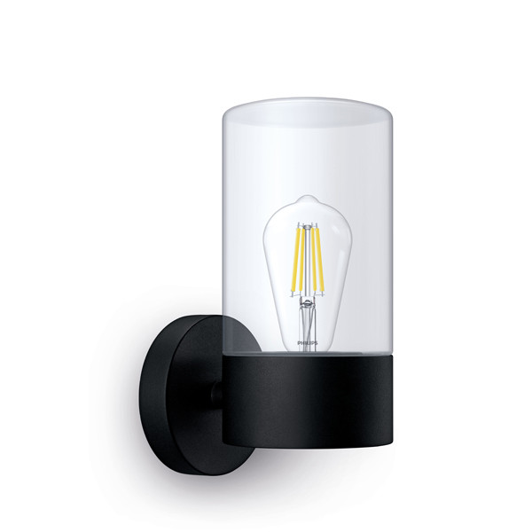 Signify Philips myGarden wandlamp E27 | Flareon | IP44 | Zwart  LPH03545 - 1