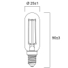 Sylvania LED lamp E14 | Buis T25 | Filament | Helder | 2700K | 2.5W (25W)  LSY00470 - 2