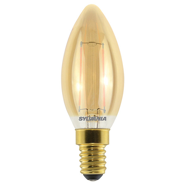 Sylvania LED lamp E14 | Kaars C35 | Filament | Goud | 2500K | 2.5W (23W)  LSY00396 - 1