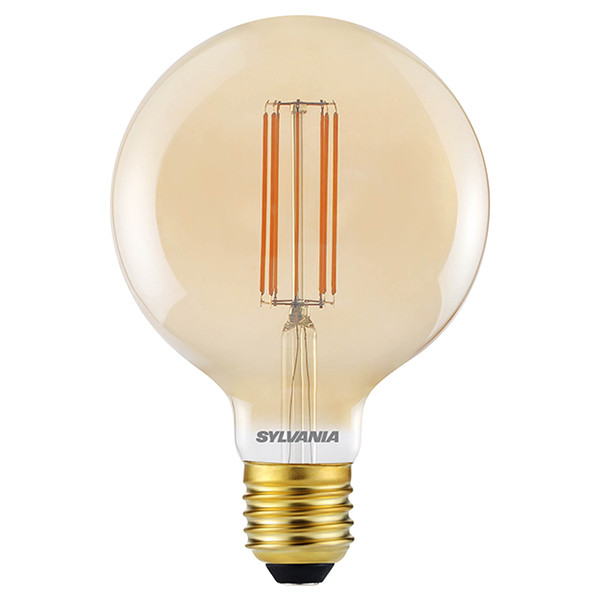 Sylvania LED lamp E27 | Globe G125 | Vintage | Goud | 2000K | Dimbaar | 7W (50W)  LSY00486 - 1