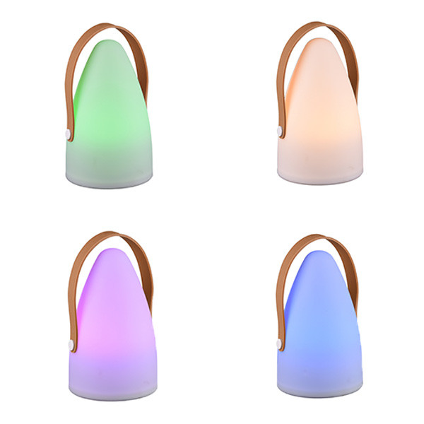 Trio Oplaadbare led RGB Tafellamp Haiti (Trio)  LTR00095 - 2