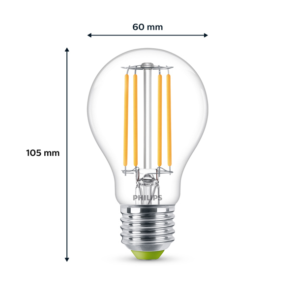 Lampe LED Smart E27 dimmable en Kelvin A60 7W 806 lm 1800-3000K