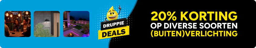 20% korting op (buiten)verlichting 20% korting op (buiten)verlichting