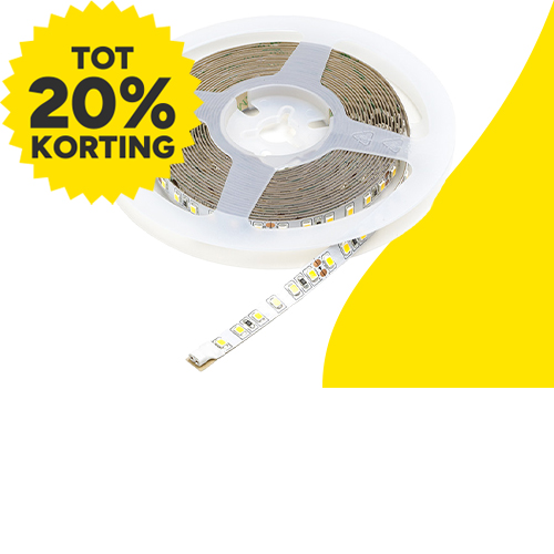 20% korting op led strips