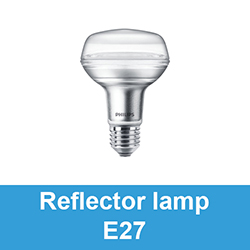 Martin Luther King Junior Mart Oxide Reflector lamp E27 (grote fitting) Reflector lamp E27 Dimbare reflector lamp  E27 Reflector lamp E27 Dimbare reflector lamp E27